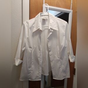 White Button-Up Shirt